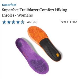 NWOT Superfeet Insoles